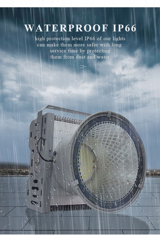 에너지 절약 야외 LED 홍수 조명 400w 600w 800w 타워 크레인 조명 Ip65 홍수 조명