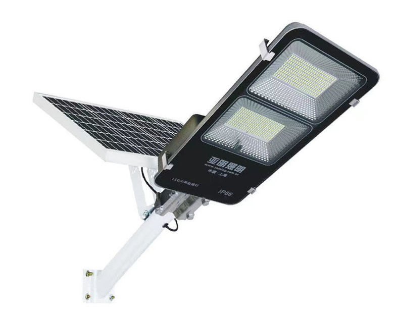 300W 400W IP65 방수 알루미늄 태양광 LED 스트리트 라이트 원격 제어 및 전구