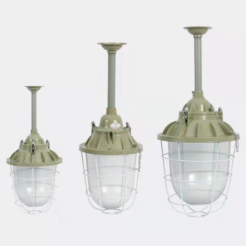 200W 폭발 방지 LED 전구 화학 공장 내 / 야외용 조명 장착 장치