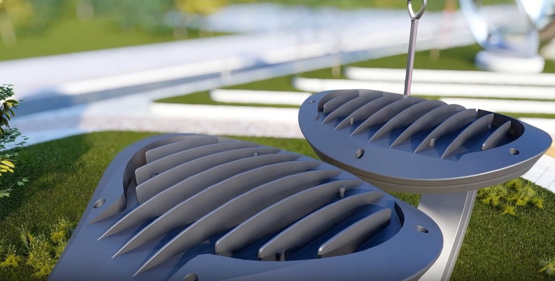 야외 LED 정원 조명 6000K 낮 빛 경고 및 다이  casting 알루미늄 막대