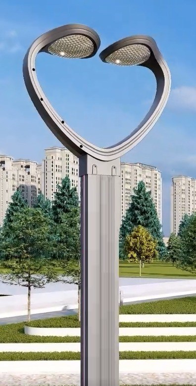 야외 LED 정원 조명 6000K 낮 빛 경고 및 다이  casting 알루미늄 막대